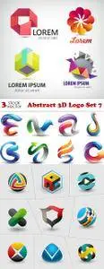 Vectors - Abstract 3D Logo Set 7