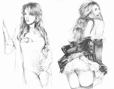 The Dave Nestler Sketchbook Bad Girls Drawn Nicely! by Dave Nestler [Repost]