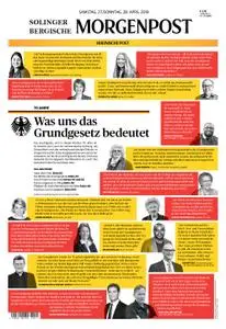 Solinger Morgenpost – 27. April 2019