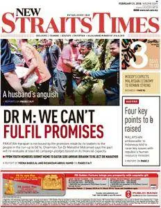 The News Straits Times - Februari 20, 2018