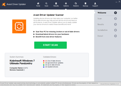Avast Driver Updater 2.5.6 Multilingual Portable