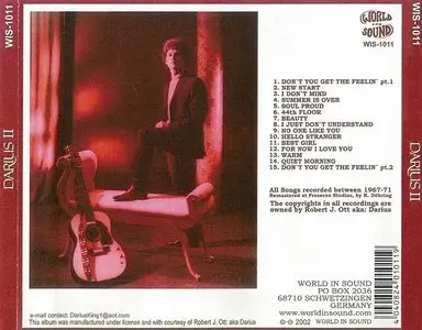 Darius - Darius II (1967-71) [2002, World In Sound, WIS-1011]