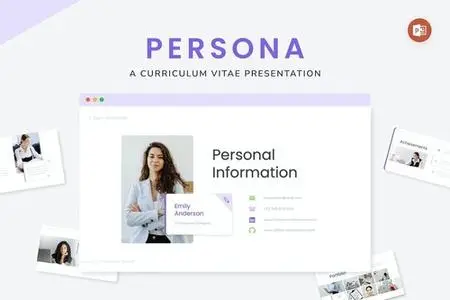 Persona - A Curriculum Vitae Powerpoint