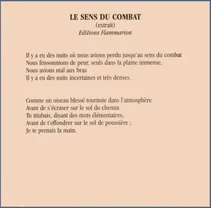 Michel Houellebecq, "Le sens du combat"