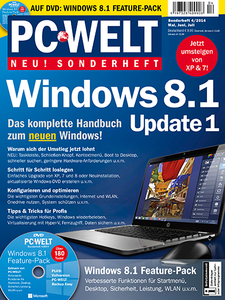 PC-WELT Sonderheft: Windows 8.1 Update 1 Mai/Juni/Juli 04/2014