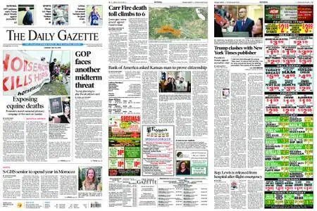 The Daily Gazette – July 30, 2018