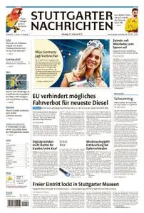 Stuttgarter Nachrichten Blick vom Fernsehturm - 25. Februar 2019
