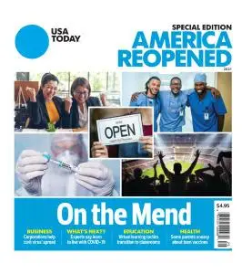 USA Today Special Edition - America Reopened - July 29, 2021