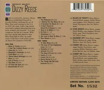 Dizzy Reece - Mosaic Select 11 (1958-60) [3CD BoxSet] {2004 Mosaic 24-bit Remaster} [re-up]