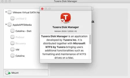 Tuxera NTFS 2020.1 Multilingual macOS