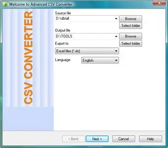 Advanced CSV Converter 4.55