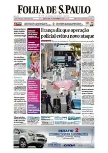 Folha de São Paulo - 19 de novembro de 2015 - Quinta