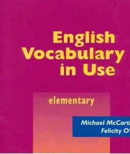 Cambridge English Vocabulary In Use Elementary