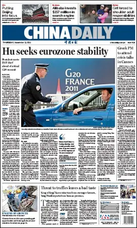 China Daily - 3 November 2011