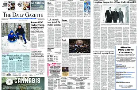 The Daily Gazette – February 08, 2021