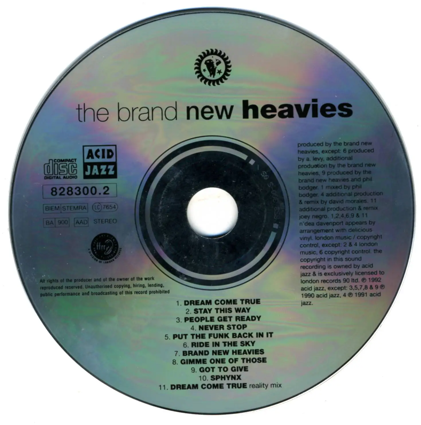 The Brand New Heavies - The Brand New Heavies (1992)