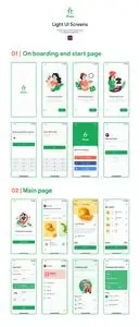 Fruitee - Fresh Fruit Shopping App UI Kit