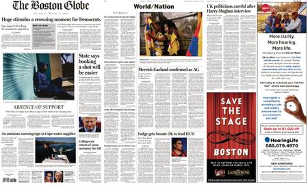 The Boston Globe – March 11, 2021