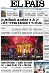 El País. 10 Noviembre