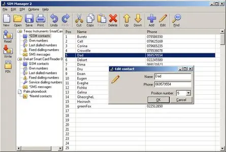 Dekart SIM Manager 2.10 portable