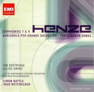 Hans Werner Hans Werner - Symphonies Nos. 7 & 9, Barcarola, Three Auden Songs 