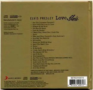 Elvis Presley - Love, Elvis (2005) [2013, K2 HD Mastering]