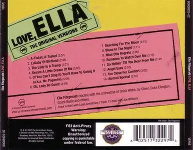 Ella Fitzgerald - Love, Ella (2007) {Verve} **[RE-UP]**