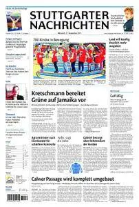 Stuttgarter Nachrichten Filder-Zeitung Leinfelden-Echterdingen/Filderstadt - 27. September 2017