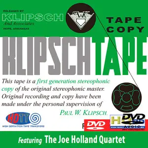 The Joe Holland Quartet - Klipsch Tape Project, Vol.2 (1955,1957/2013) [Official Digital Download DSD128 + Hi-Res FLAC]