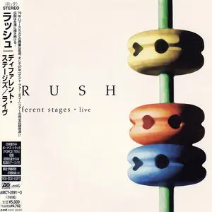 Rush - Different Stages / Live (1998) [Japanese Ed.] 3xCD