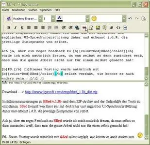 ]ed Offline BBcode Editor