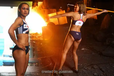 Jessica Ennis - Michael Steele Photoshoot 2009