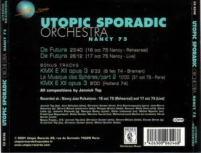 Utopic Sporadic Orchestra - Nancy 75 (2001)