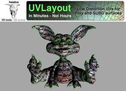 Headus UVLayout Pro 2.09.04 (Win/Mac/Lnx)
