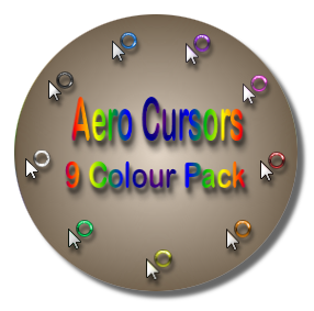 Aero 9 Colour Cursor Pack