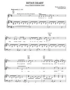 Rita's Diary (from Groundhog Day The Musical) - Tim Minchin (Piano-Vocal-Guitar)