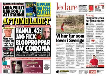 Aftonbladet – 23 april 2020