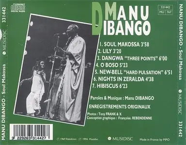 Manu Dibango - Soul Makossa (1969)