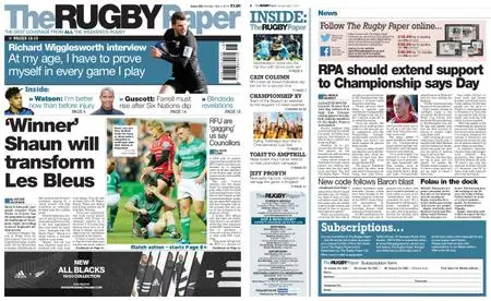 The Rugby Paper – May 05, 2019