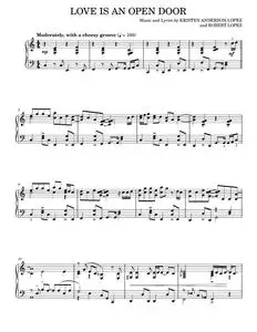 Love Is An Open Door (from Disney's Frozen) - Kristen Bell & Santino Fontana (Piano Solo)