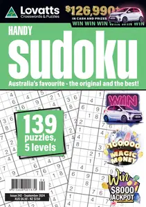 Lovatts Handy Sudoku - September 2024