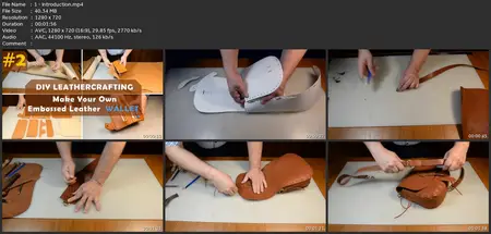 Diy Leathercrafting: Make Your Own Leather Bag In 2 Hours