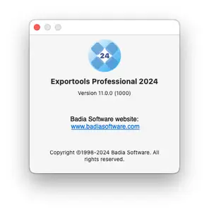 Exportools Professional 2024 v11.00 macOS