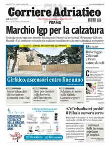 Corriere Adriatico Fermo - 2 Giugno 2025