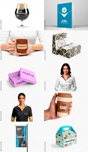 10 Mockup Templates Bundle 17