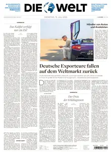 Die Welt - 15 Juli 2025