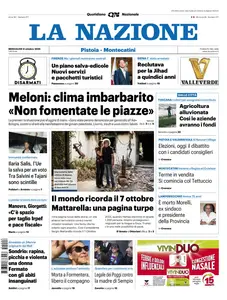 La Nazione Pistoia Montecatini - 8 Ottobre 2025