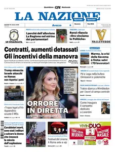 La Nazione Arezzo - 16 Ottobre 2025