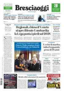 BresciaOggi - 9 Ottobre 2025
