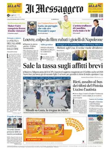 Il Messaggero Roma - 20 Ottobre 2025